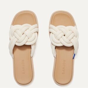 Rothy's Women's White Knotted Sandals